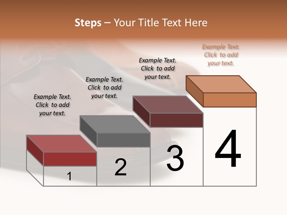 Businessmen Track Floor PowerPoint Template