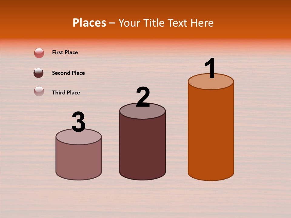 Design Wooden Lines PowerPoint Template