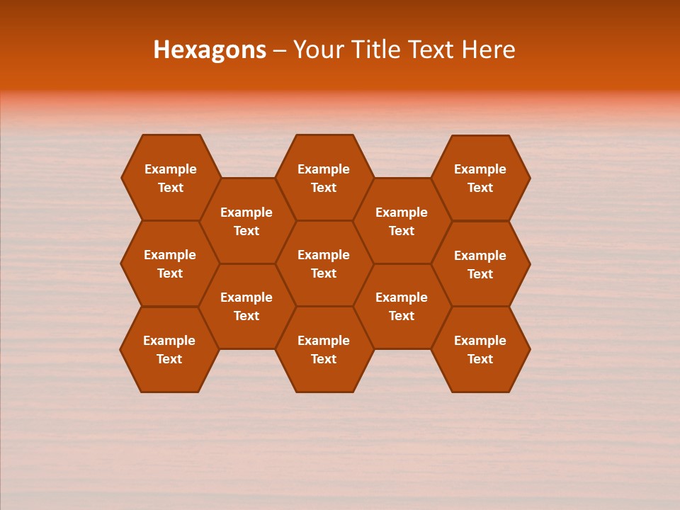 Design Wooden Lines PowerPoint Template