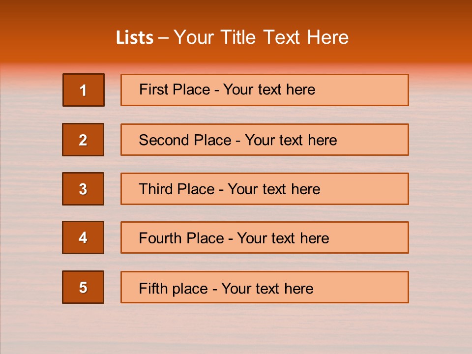 Design Wooden Lines PowerPoint Template