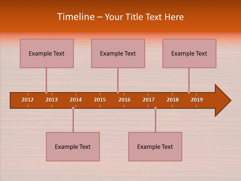 Design Wooden Lines PowerPoint Template