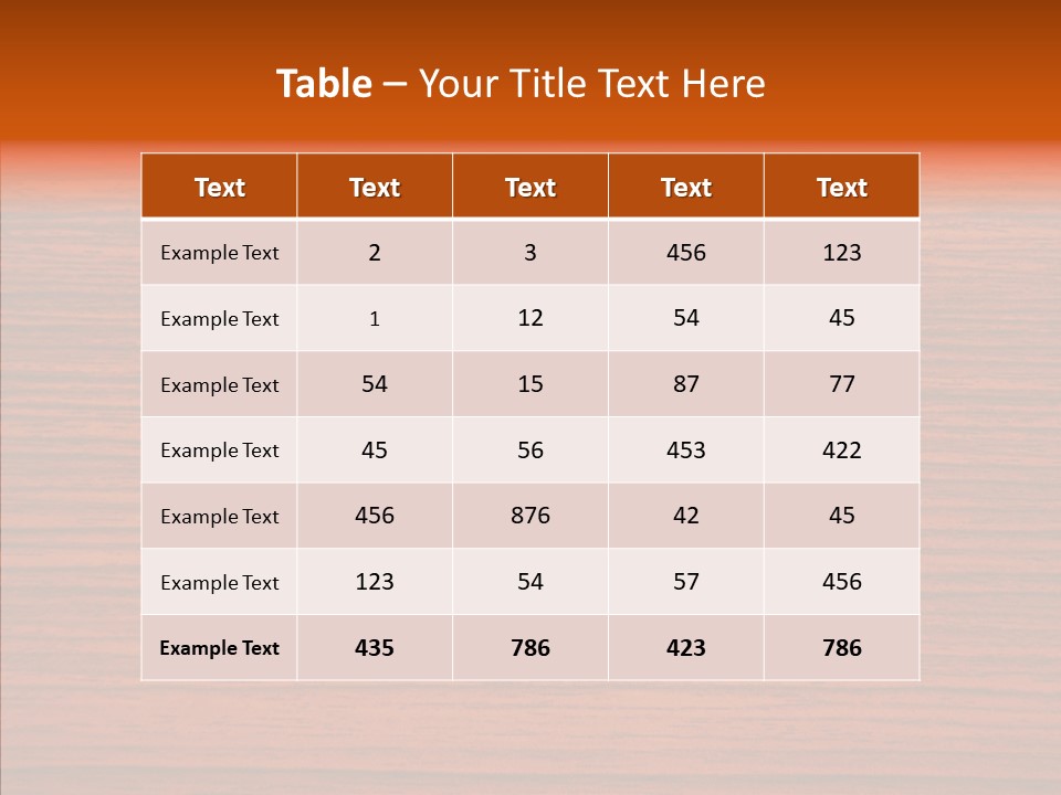 Design Wooden Lines PowerPoint Template