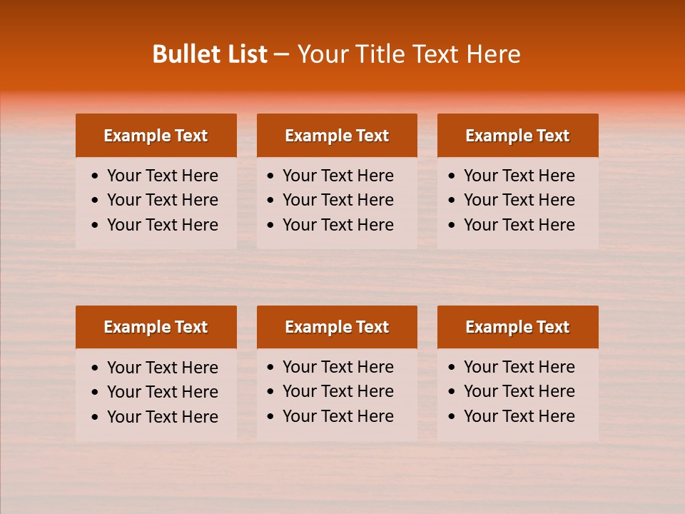 Design Wooden Lines PowerPoint Template