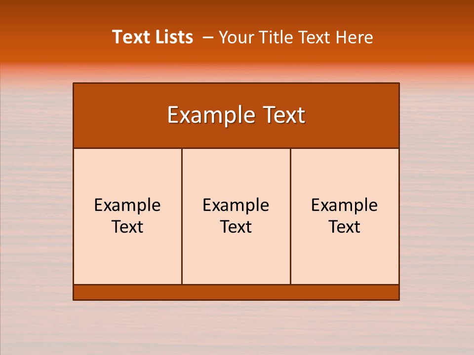 Design Wooden Lines PowerPoint Template