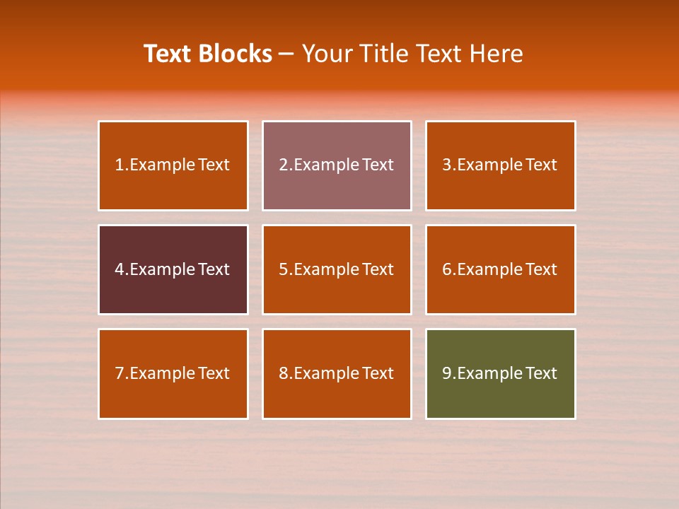 Design Wooden Lines PowerPoint Template