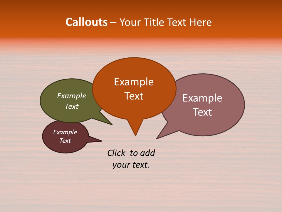 Design Wooden Lines PowerPoint Template