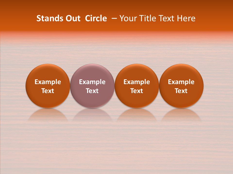 Design Wooden Lines PowerPoint Template