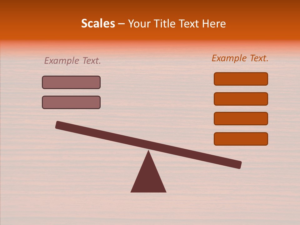 Design Wooden Lines PowerPoint Template
