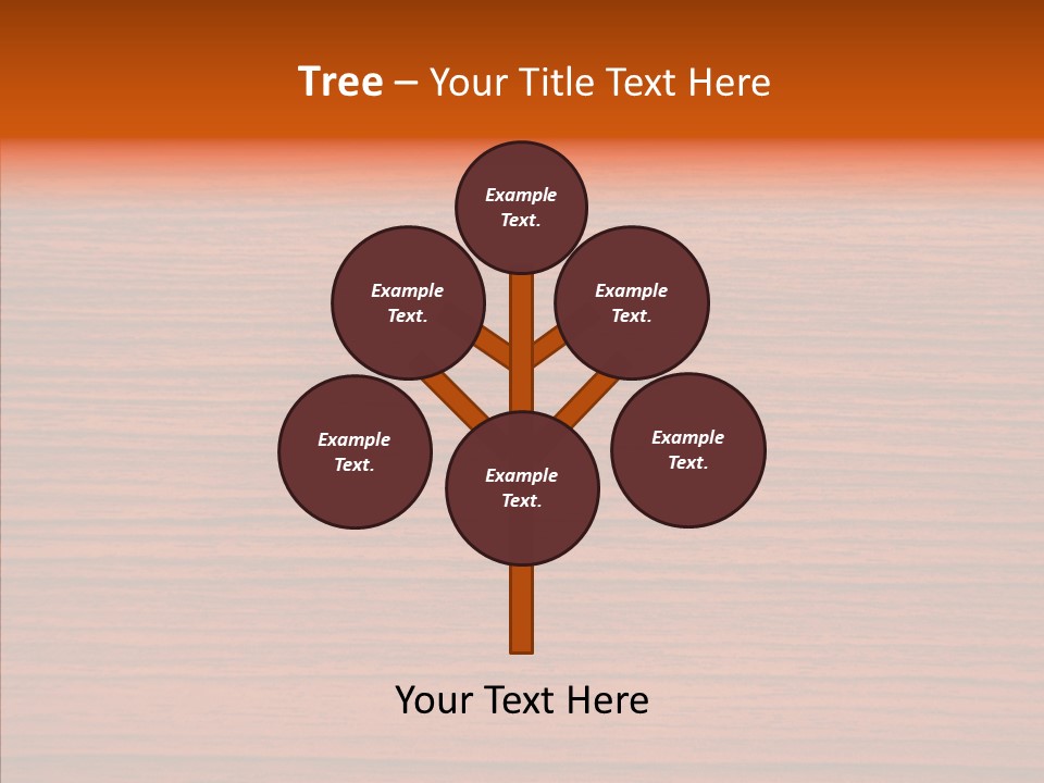 Design Wooden Lines PowerPoint Template