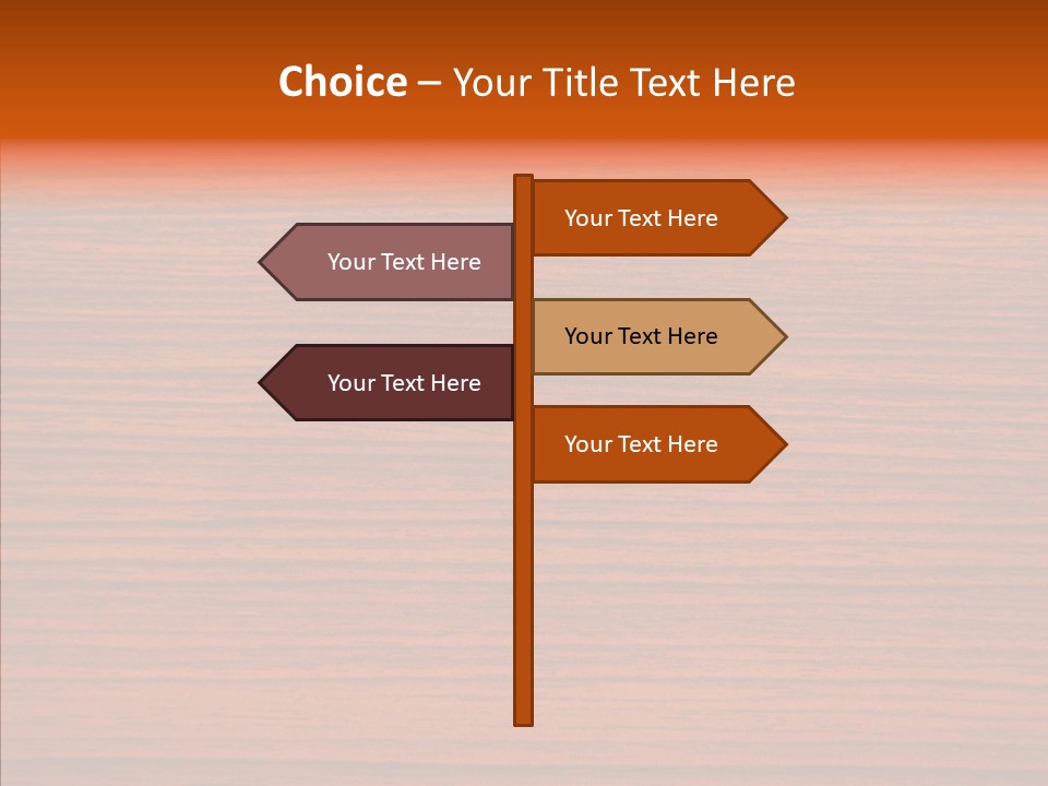 Design Wooden Lines PowerPoint Template