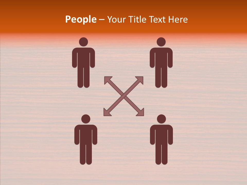 Design Wooden Lines PowerPoint Template