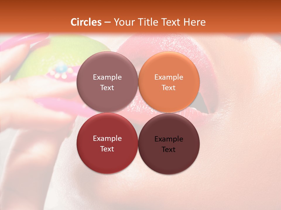 Makeup Beach Beautiful PowerPoint Template