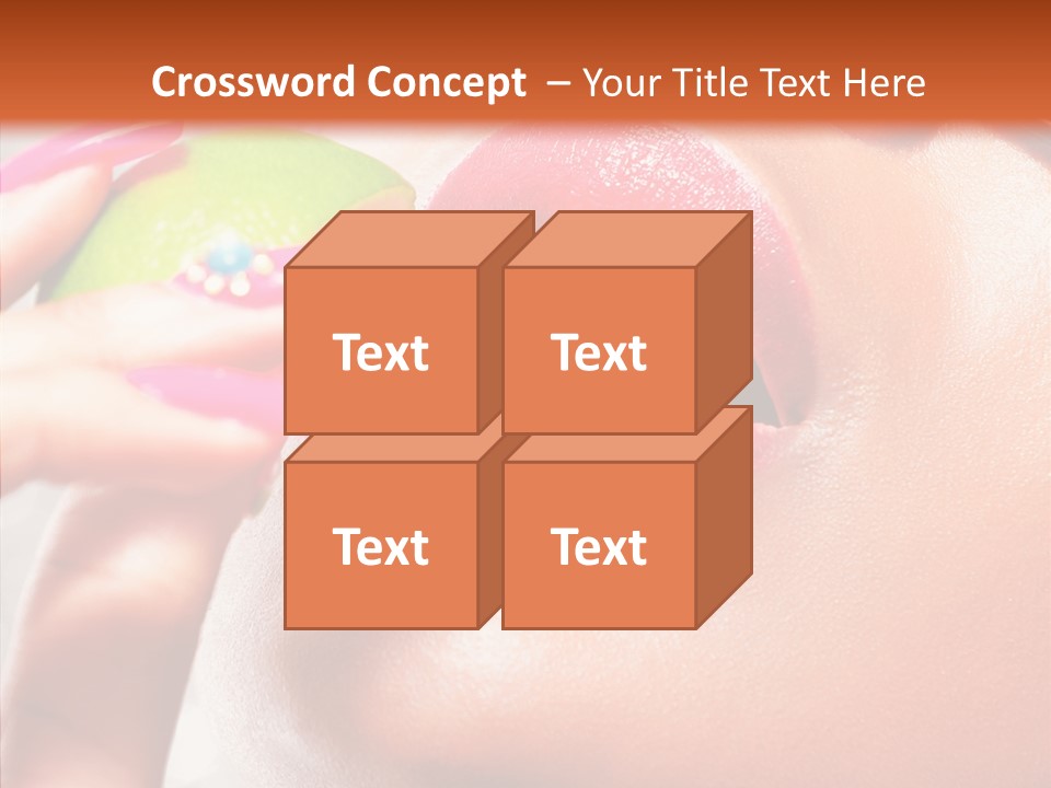 Makeup Beach Beautiful PowerPoint Template