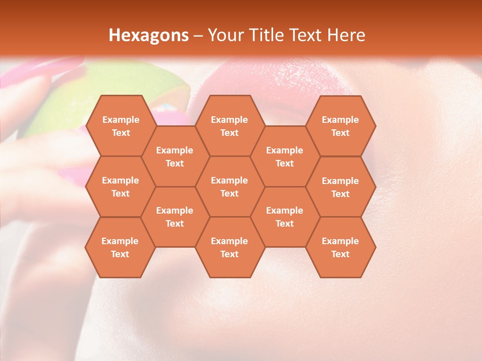 Makeup Beach Beautiful PowerPoint Template