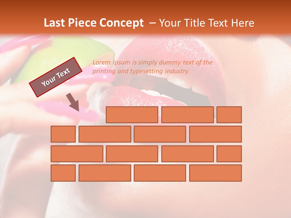 Makeup Beach Beautiful PowerPoint Template