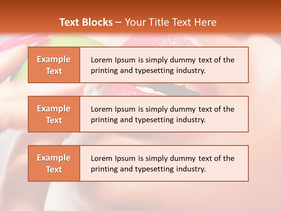 Makeup Beach Beautiful PowerPoint Template