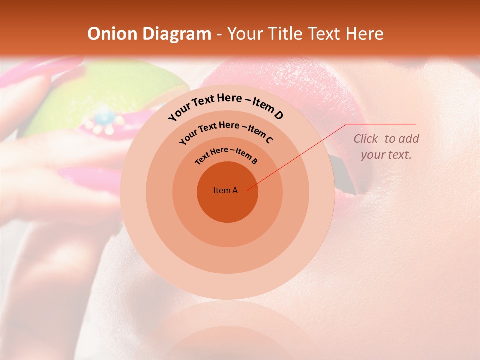 Makeup Beach Beautiful PowerPoint Template