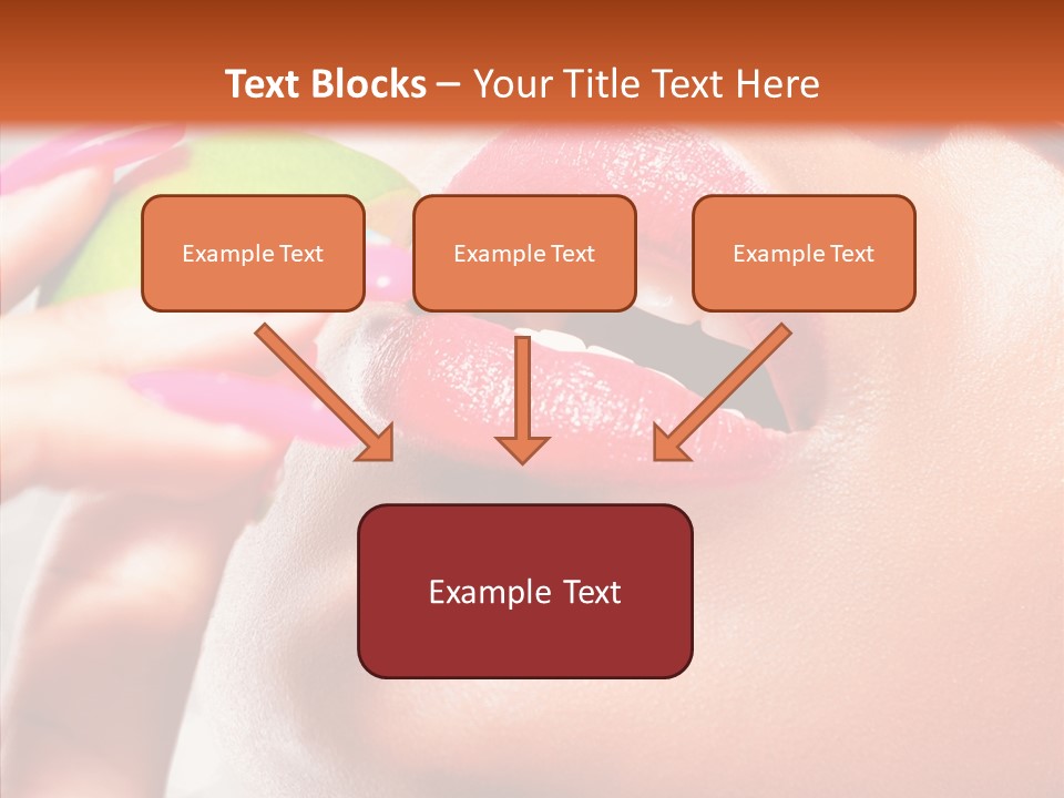 Makeup Beach Beautiful PowerPoint Template