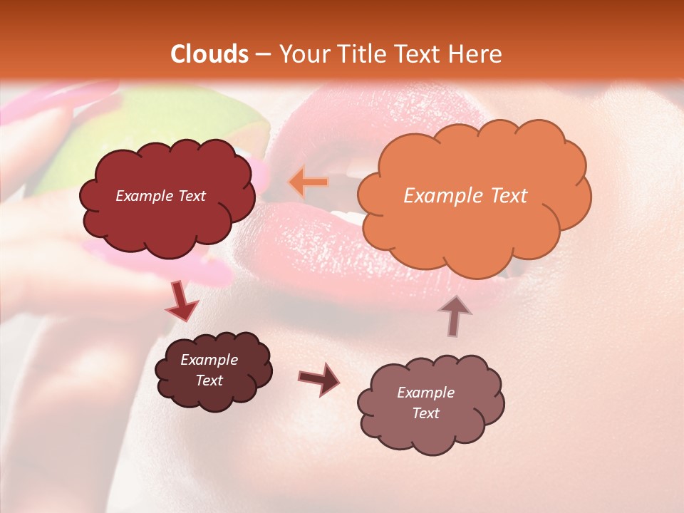 Makeup Beach Beautiful PowerPoint Template