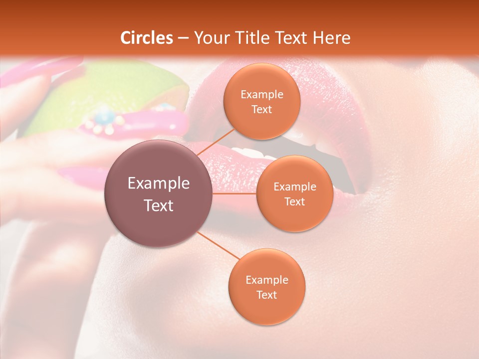 Makeup Beach Beautiful PowerPoint Template