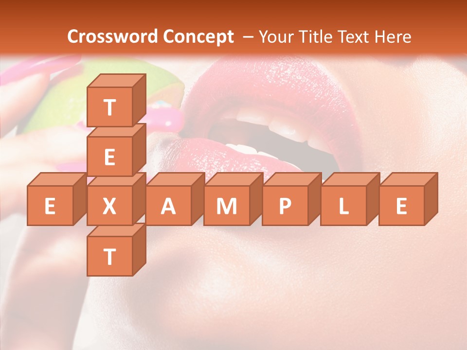 Makeup Beach Beautiful PowerPoint Template