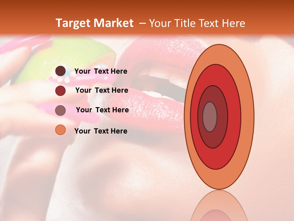 Makeup Beach Beautiful PowerPoint Template