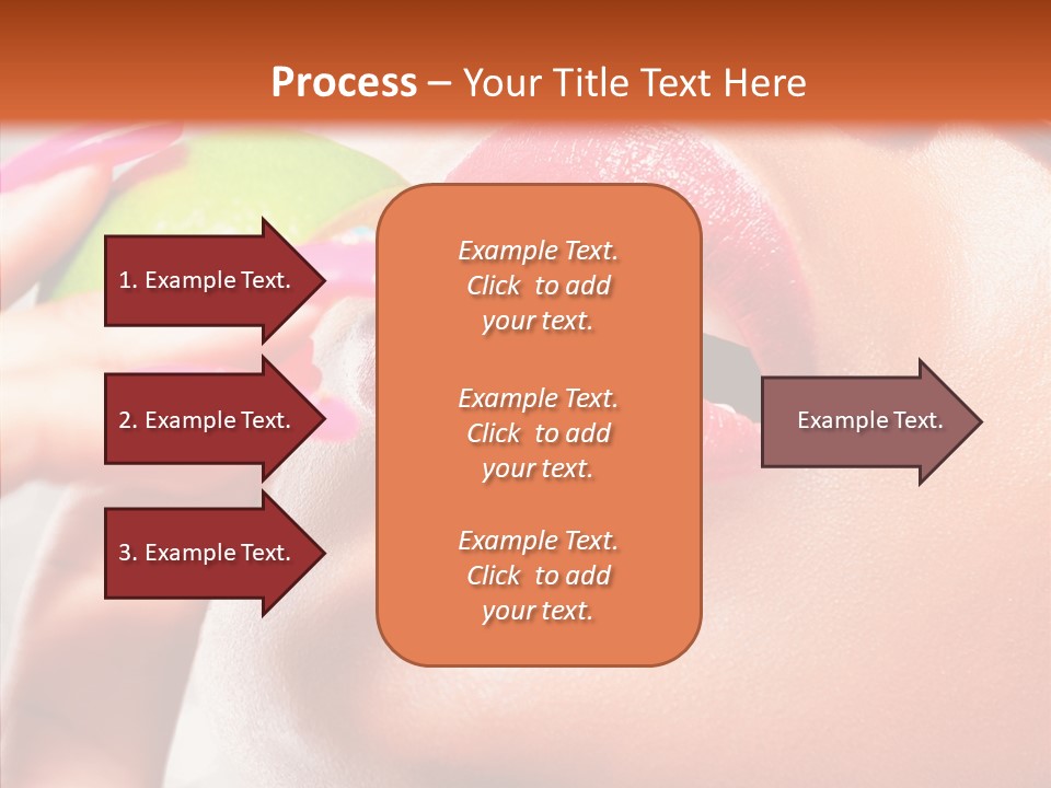 Makeup Beach Beautiful PowerPoint Template