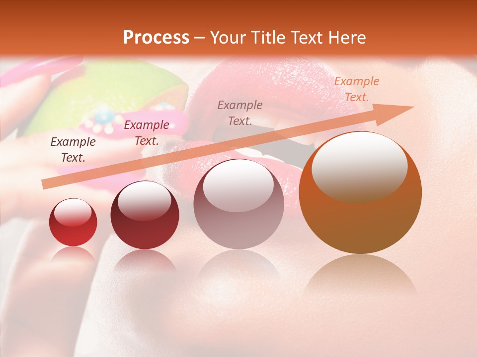 Makeup Beach Beautiful PowerPoint Template