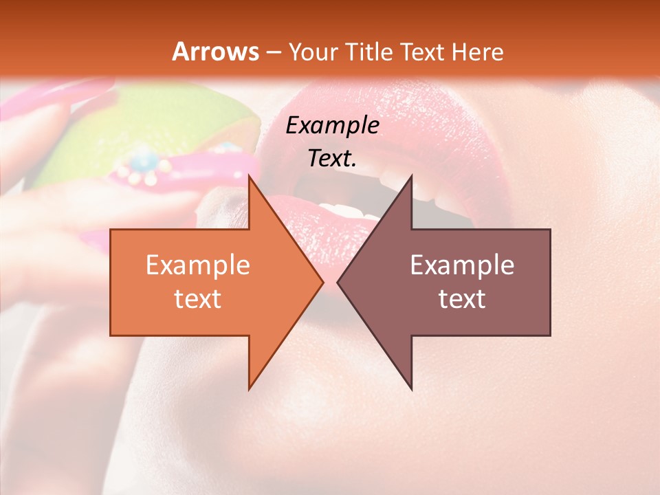 Makeup Beach Beautiful PowerPoint Template