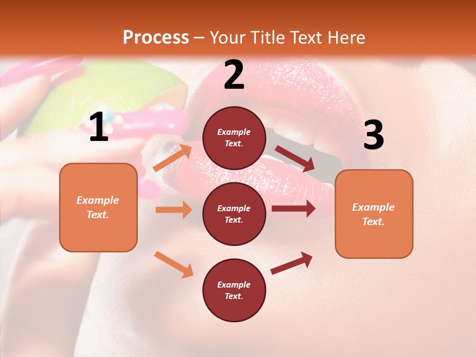 Makeup Beach Beautiful PowerPoint Template