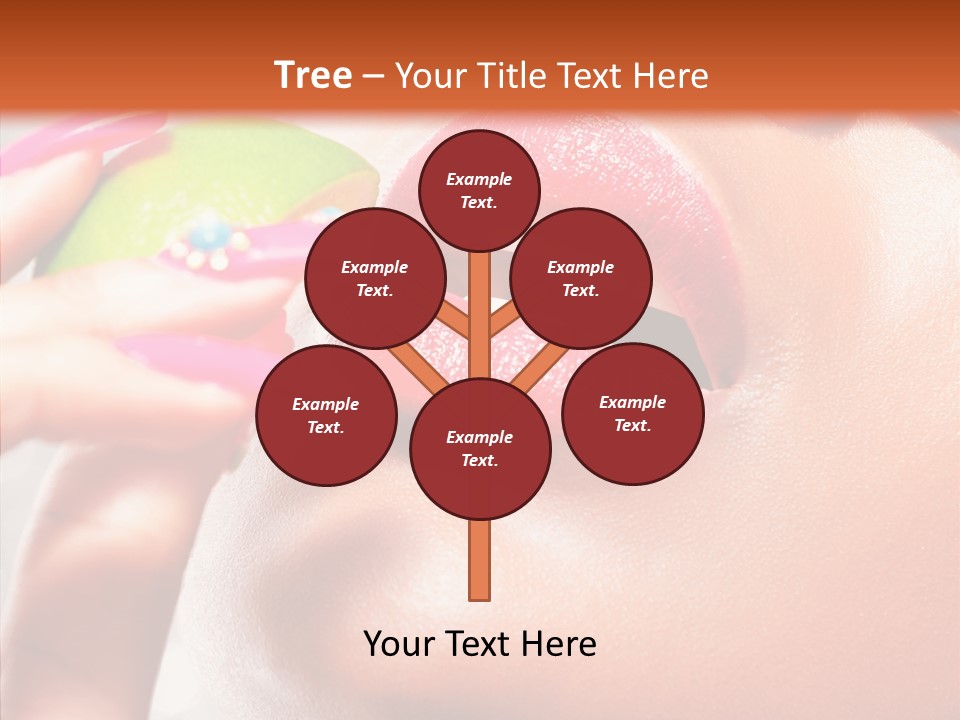 Makeup Beach Beautiful PowerPoint Template