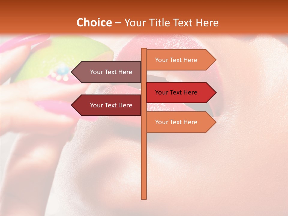 Makeup Beach Beautiful PowerPoint Template