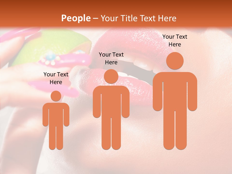 Makeup Beach Beautiful PowerPoint Template