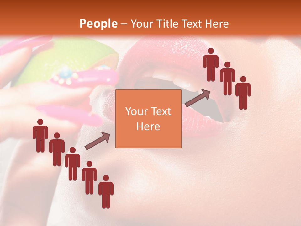 Makeup Beach Beautiful PowerPoint Template