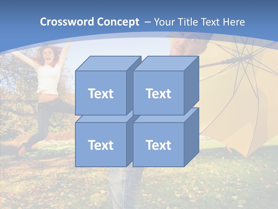 Movement Hands Man PowerPoint Template