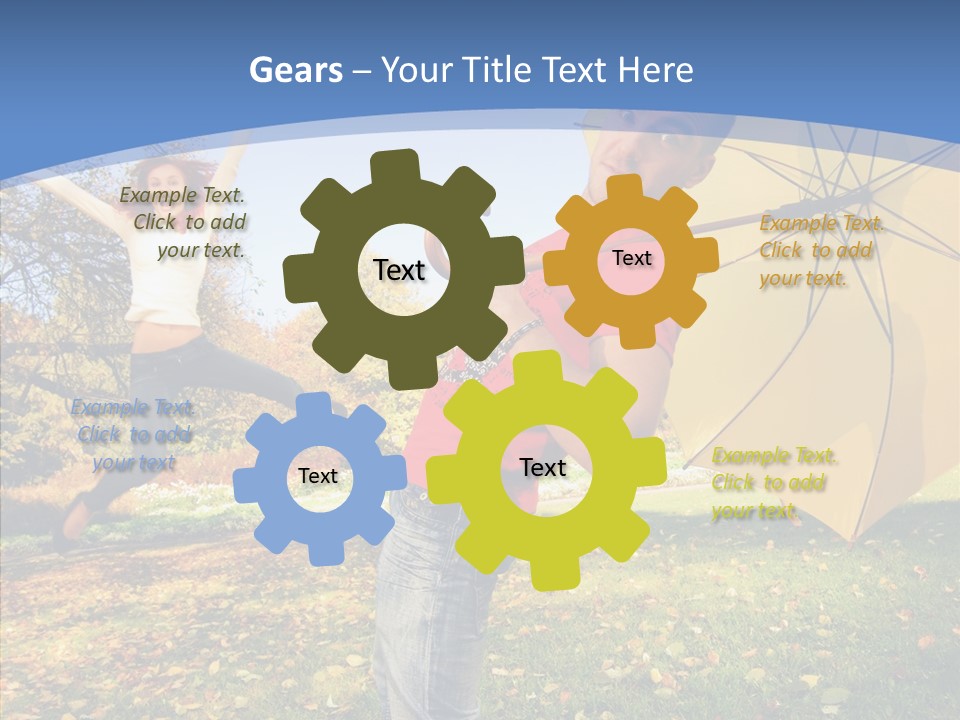 Movement Hands Man PowerPoint Template