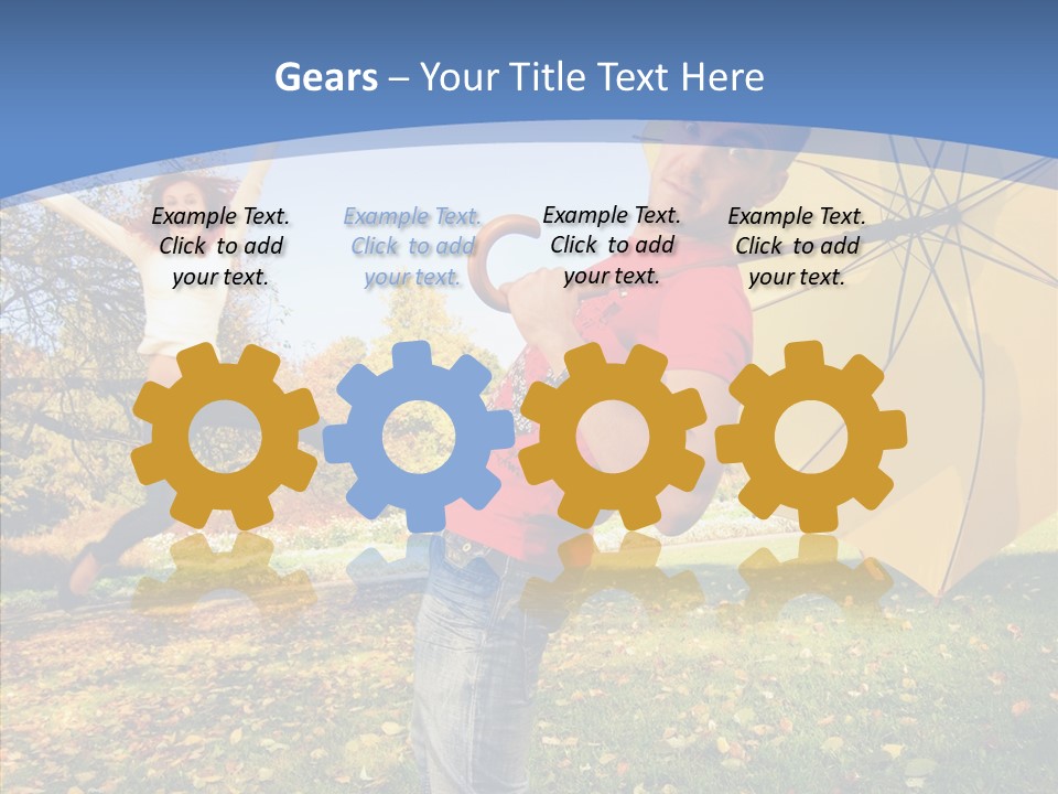 Movement Hands Man PowerPoint Template