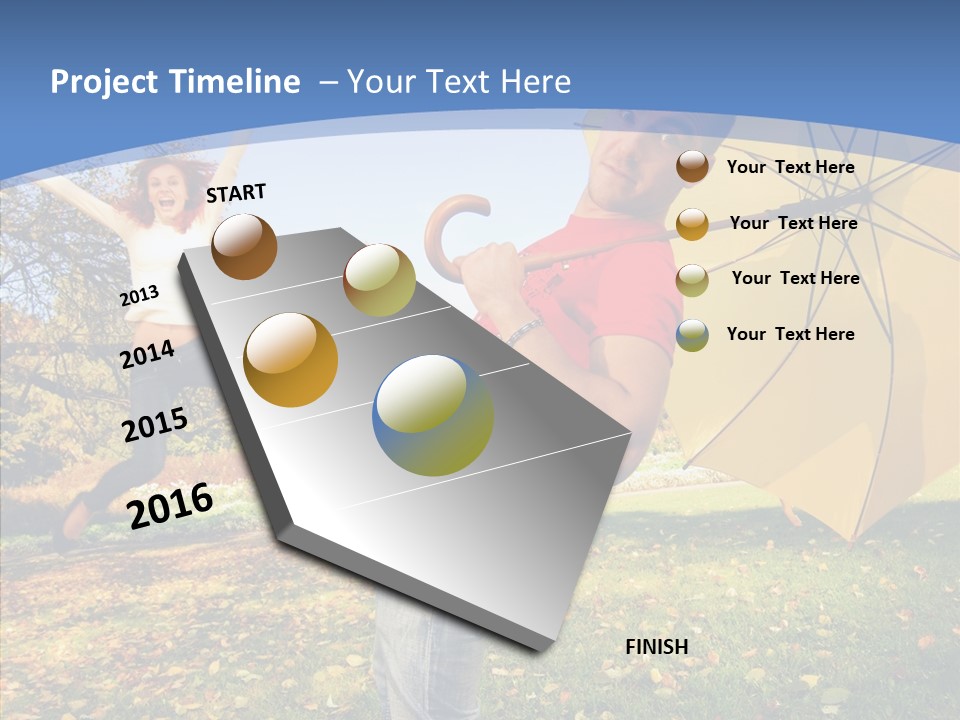 Movement Hands Man PowerPoint Template