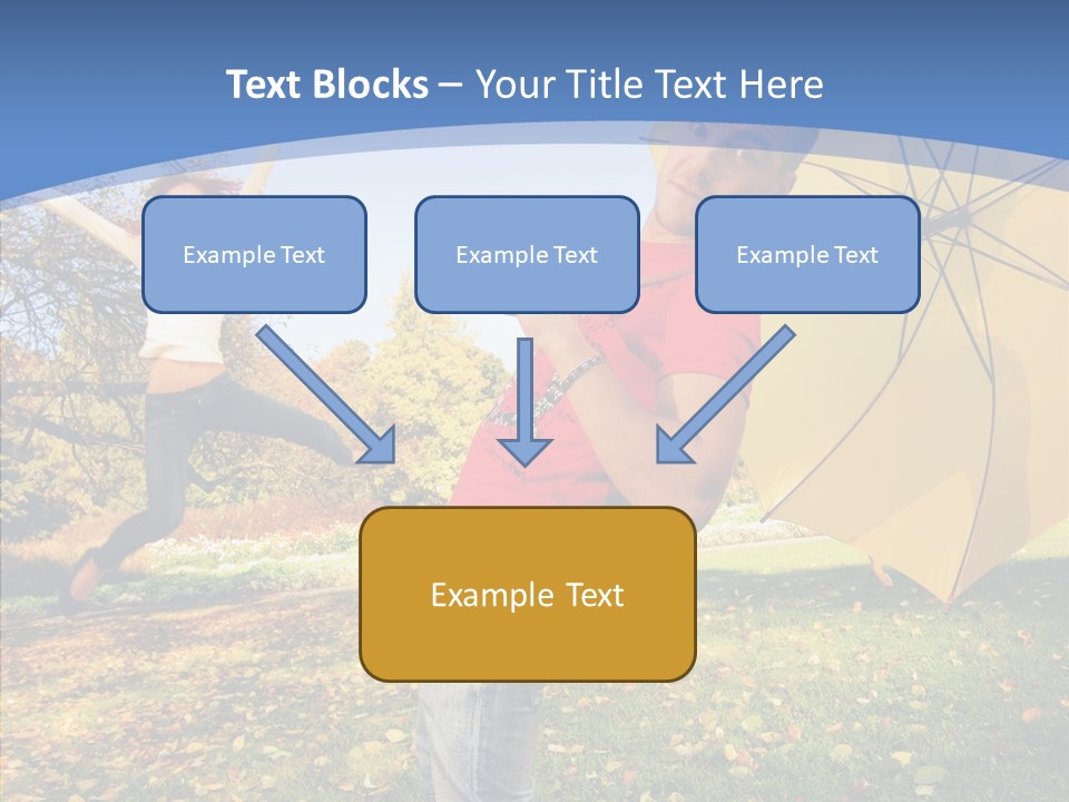 Movement Hands Man PowerPoint Template