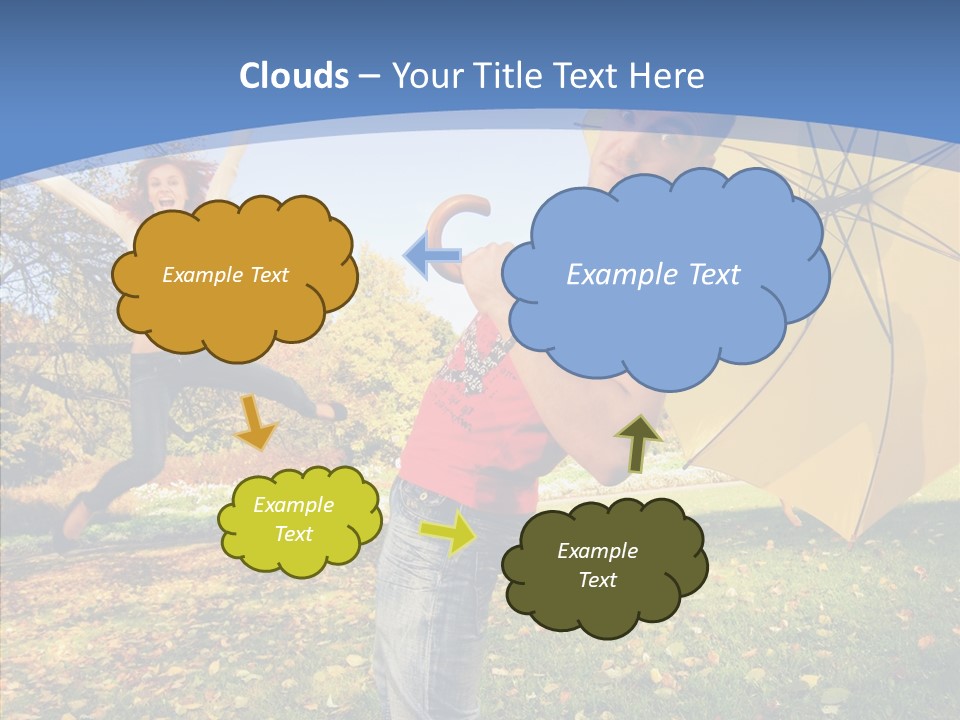 Movement Hands Man PowerPoint Template