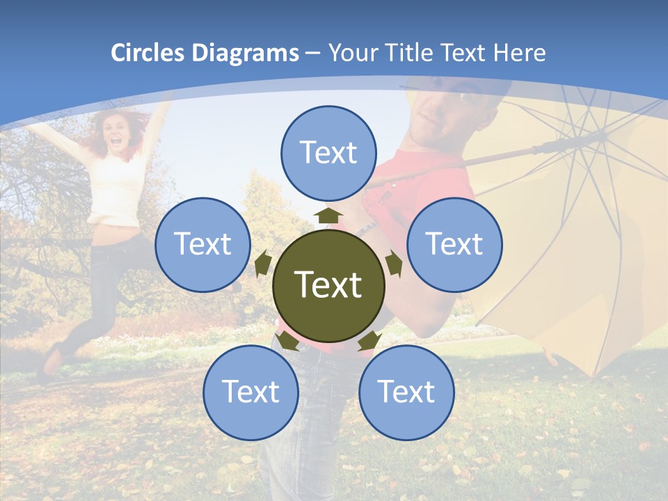 Movement Hands Man PowerPoint Template