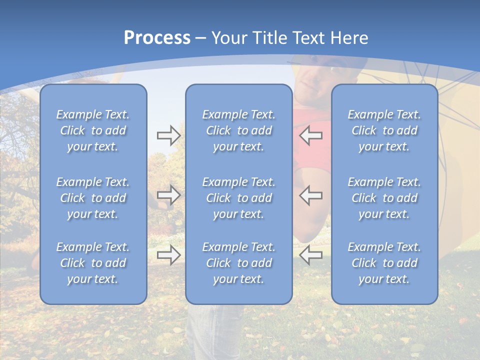 Movement Hands Man PowerPoint Template