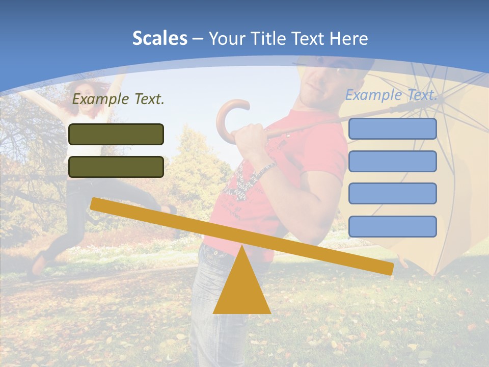 Movement Hands Man PowerPoint Template