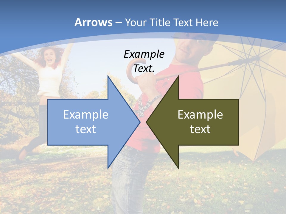 Movement Hands Man PowerPoint Template