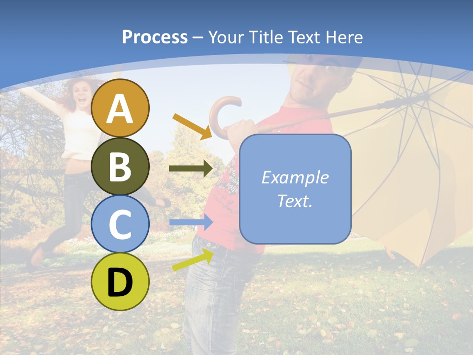 Movement Hands Man PowerPoint Template