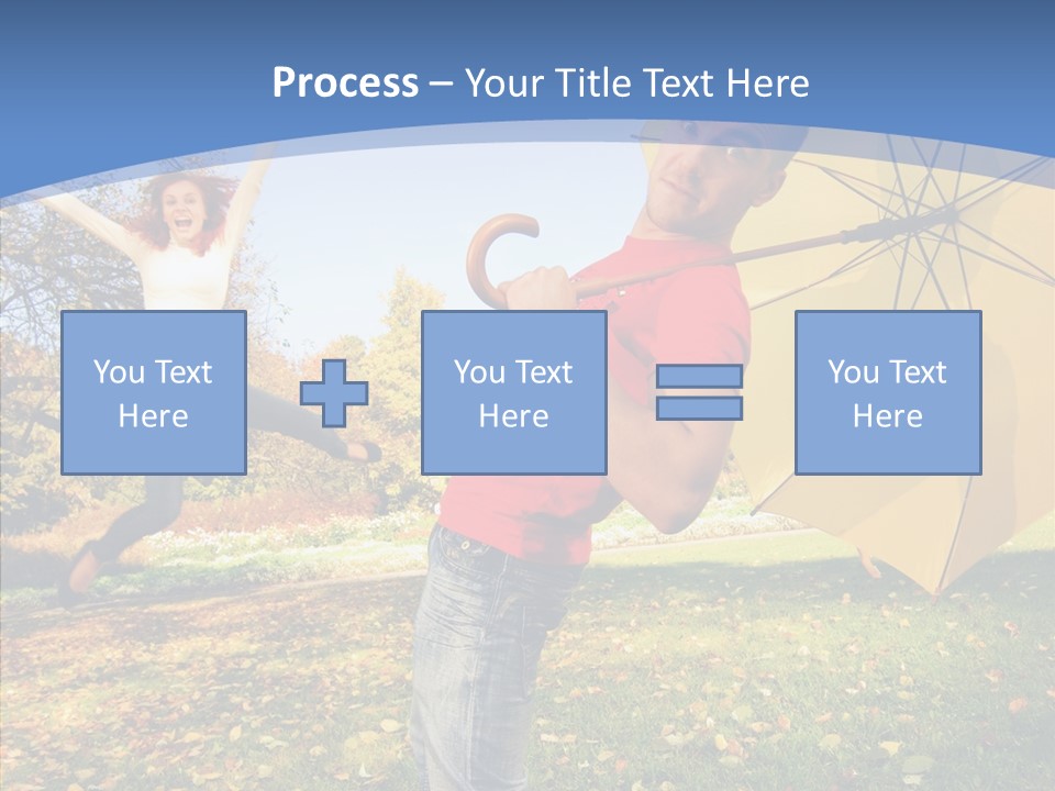 Movement Hands Man PowerPoint Template