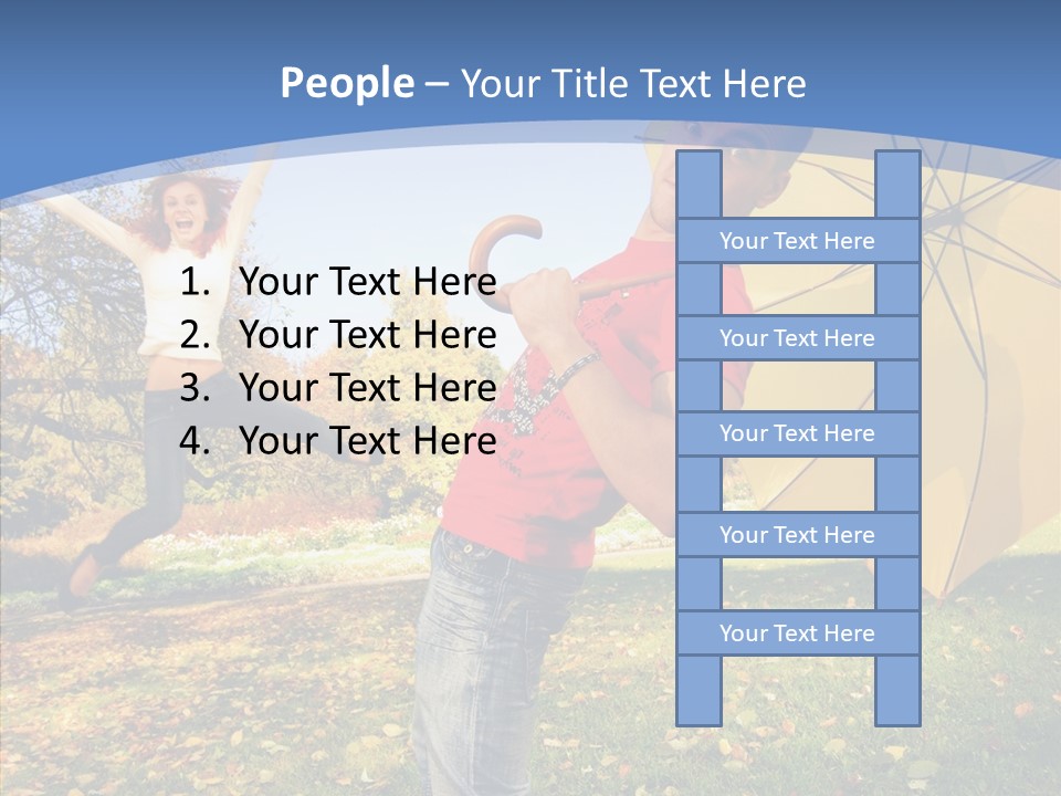 Movement Hands Man PowerPoint Template