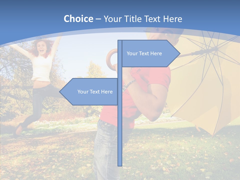 Movement Hands Man PowerPoint Template