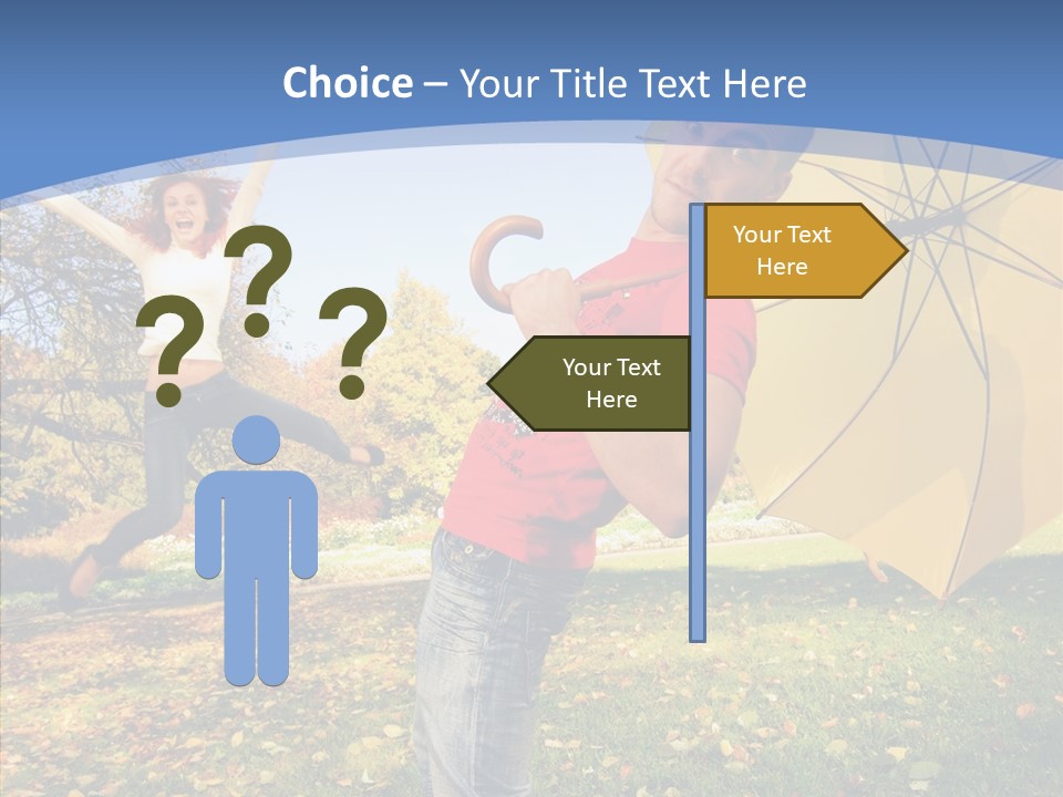 Movement Hands Man PowerPoint Template