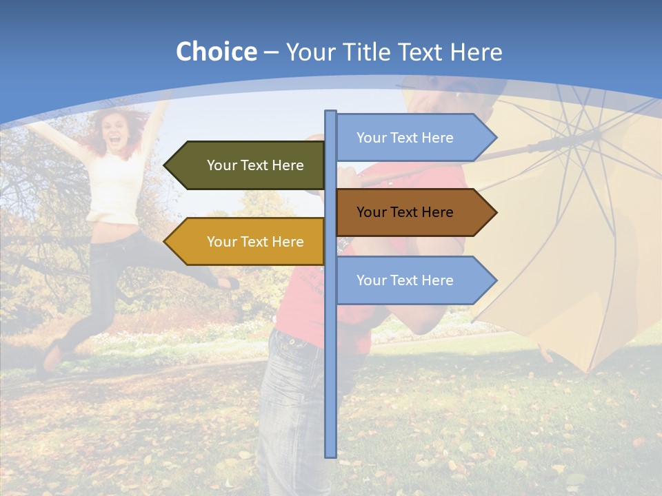 Movement Hands Man PowerPoint Template